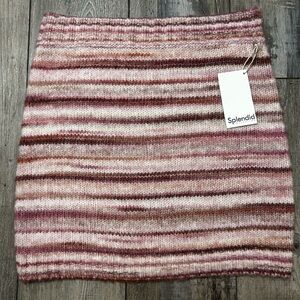 Splendid Collection 
Women’s Acadia Wool-Blend Sweater Skirt In Multi